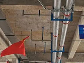 江源管廊支架的安装方法